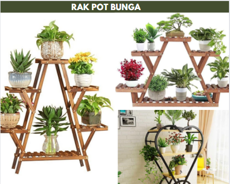 Rak Pot Bunga