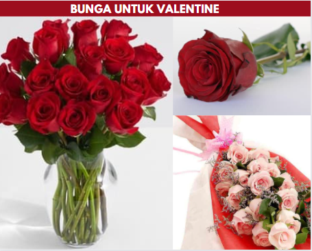 bunga untuk valentine