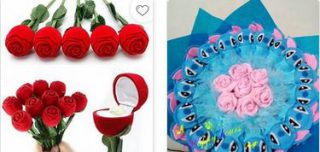 harga bunga valentine unik