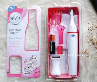 harga veet sensitive touch electric trimmer