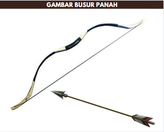 gambar busur panah