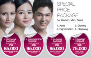 Harga perawatan di natasha skin care