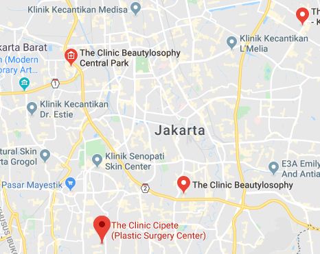 Daftar Lokasi Perawatan The Clinic