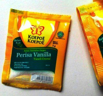 Harga Vanili Ekstrak - Perisa Kue