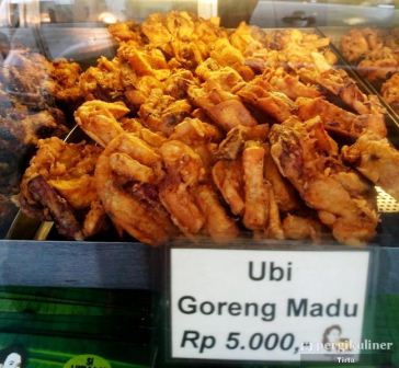 Harga ubi goreng madu bu nanik