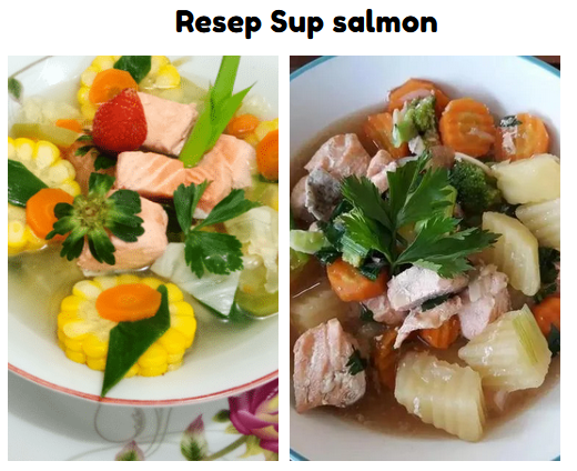 Resep Sup salmon