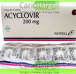 harga acyclovir tablet 200 mg