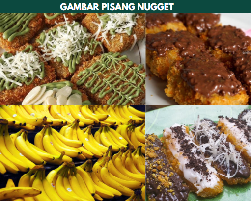 gambar pisang nugget