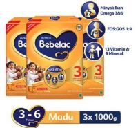 Harga Susu Bebelac 3