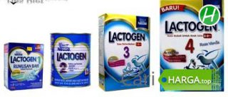 Harga Susu lactogen