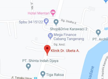 Daftar Lokasi Perawatan Ubeta