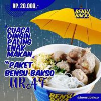 Harga Paket Bensu Bakso Urat 