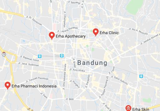 Daftar Alamat Erha di Indonesia