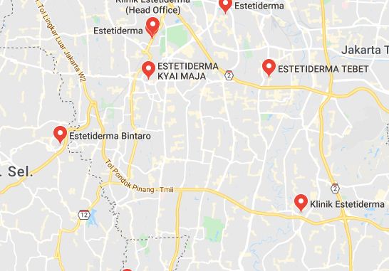 Daftar Alamat Estetiderma di Jakarta