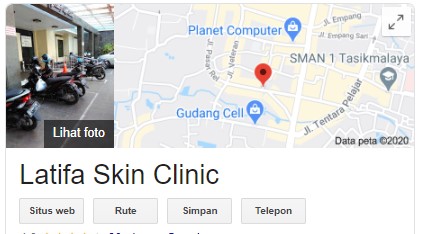 Lokasi Perawatan Latifa Skin Care