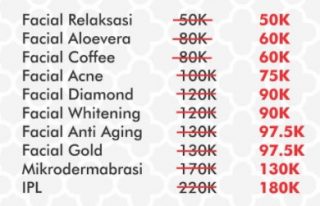 Jenis perawatan di Qeela Skin Care