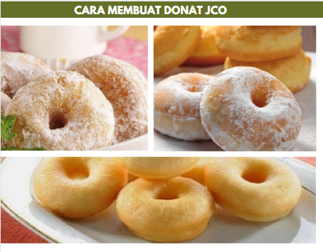 Cara Membuat Donat JCO