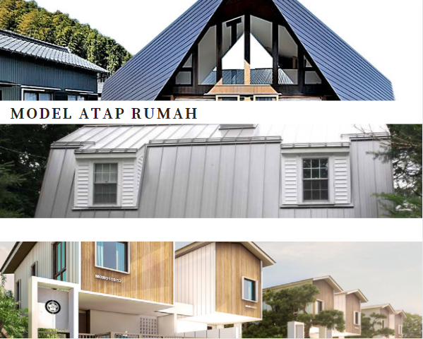 Desain Jenis dan Model Atap Rumah Terbaru