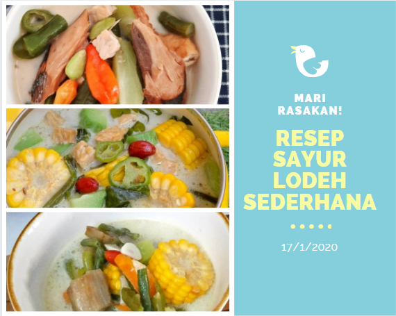 Bumbu Resep Sayur Lodeh Sederhana