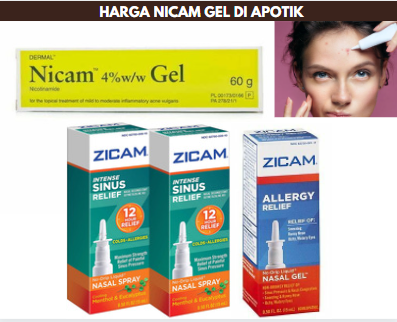 Harga Nicam Gel di Apotik