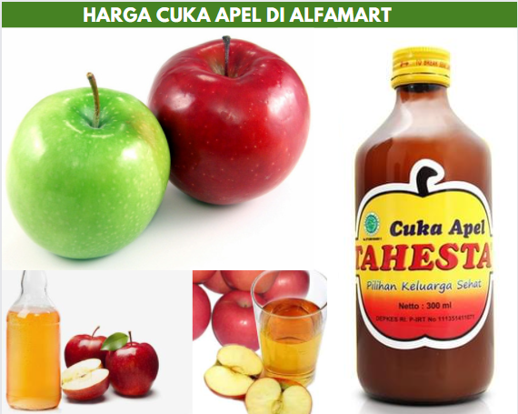 Harga Cuka Apel di Alfamart