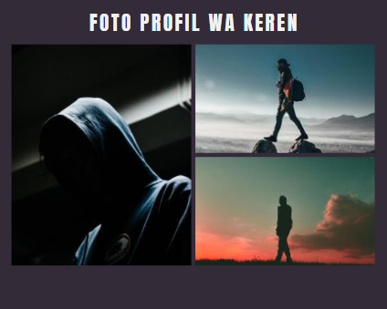 Foto Profil Wa Keren