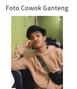 Foto Cowok Ganteng