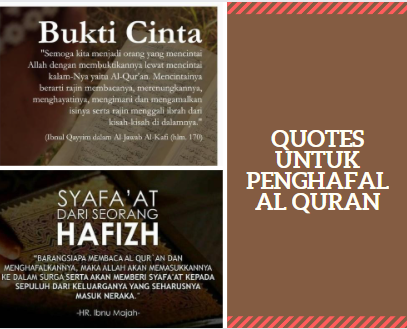 Quotes Untuk Penghafal Al Quran