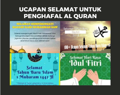 Ucapan Selamat Untuk Penghafal Al Quran