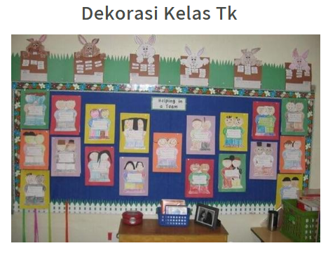 Dekorasi Kelas Tk