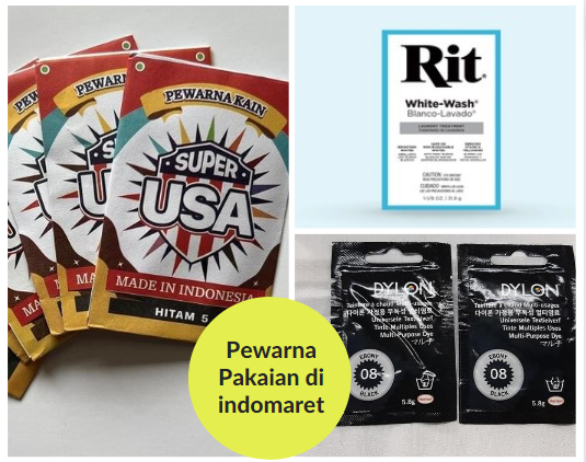 Pewarna Pakaian di indomaret