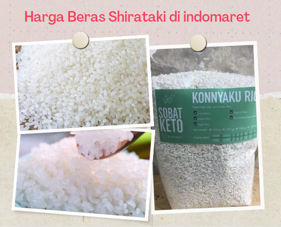 Harga Beras Shirataki di indomaret