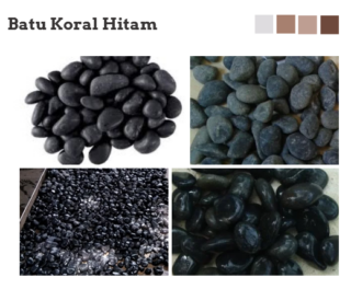 Batu Koral Hitam