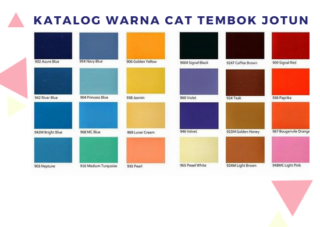 katalog warna cat tembok jotun