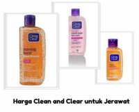 Harga Clean and Clear untuk Jerawat