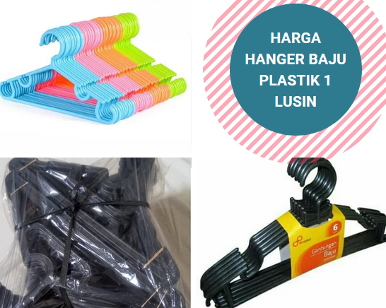 Harga Hanger Baju Plastik 1 Lusin