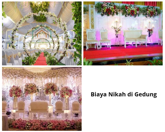 Biaya Nikah di Gedung